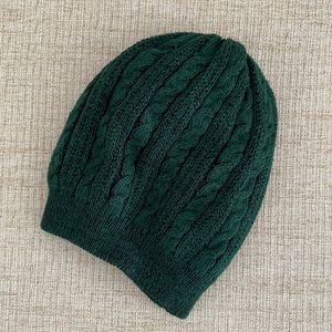 Green h and m hat